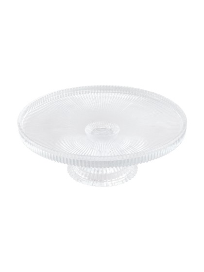 TABLETT GLAS CATHERINE AUF FUSS DIA 24.7CM X 8.3CM