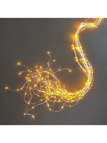 CASCADE DE LUMIERE 400 LEDS - 20 FILS X 20 LEDS OR 7M