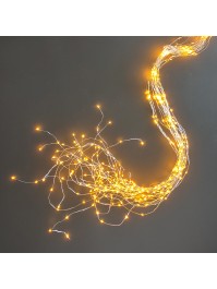 KASKADE AUS LUMIERE 400 LEDs - 20 FILS X 20 LEDs GOLD 7M