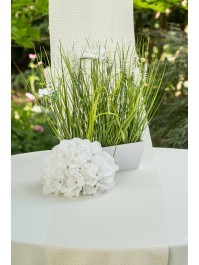 KOPF HORTENSIE WEISS DIA 20CM X 11CM