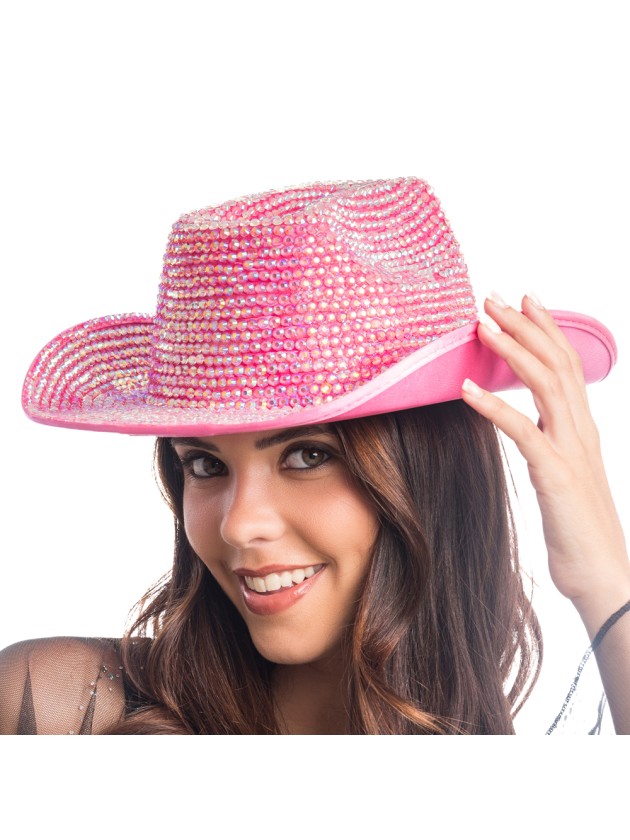 PINK DIAMOND COWBOY HAT 