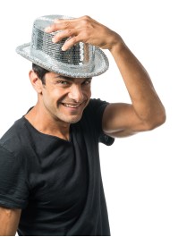 SILVER LENS TOP HAT 