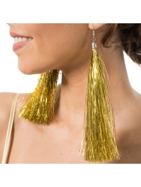 OHRRINGE SCINTILLANTES GOLD 17CM