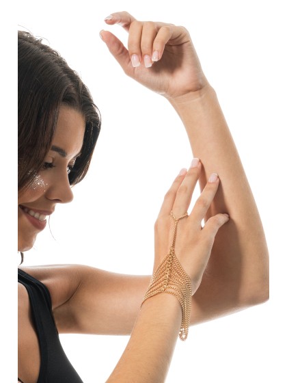 HANDSCHMUCK KETTE GOLD DU