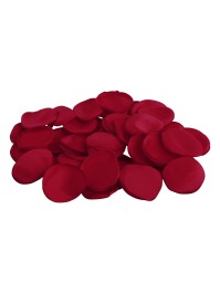 BEUTEL 400 ROSA BLÜTEN SATIN ROT EPS 3CM X 4CM