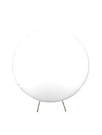 HOUSSE SPANDEX FÜR BOGEN RUNDE WEISS DIA 2M