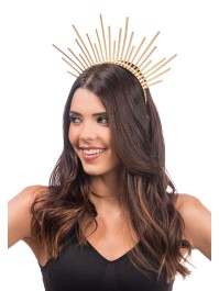 HAARREIF KRONE GOLD 28CM x 24CM