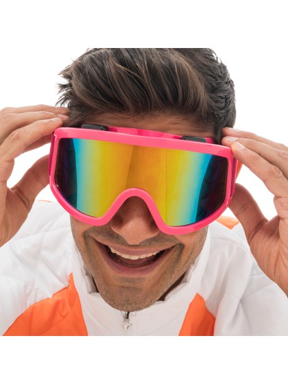 PINK SKI GOGGLES ONE SIZE