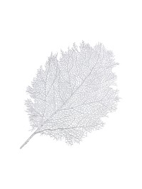 SILVER LEAF PVC PLACEMAT 57CM X 36CM X 0.1CM