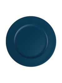 HOLY NIGHT MATT BLUE CHARGER PLATE DIA 33CM 