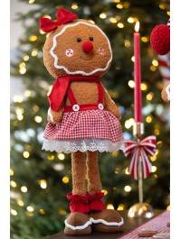 PAIN D\'EPICES GINGER CANDY STRIPES JAMBES TELESCOPIQUES 2 ASSORTIS 27CM X 11CM X 56CM