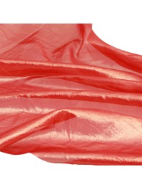 VOILE MERRY ROUGE/OR 60CM X 3M