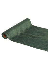 CHEMIN DE TABLE SNOW DUST VERT FIR 28CM X 3M