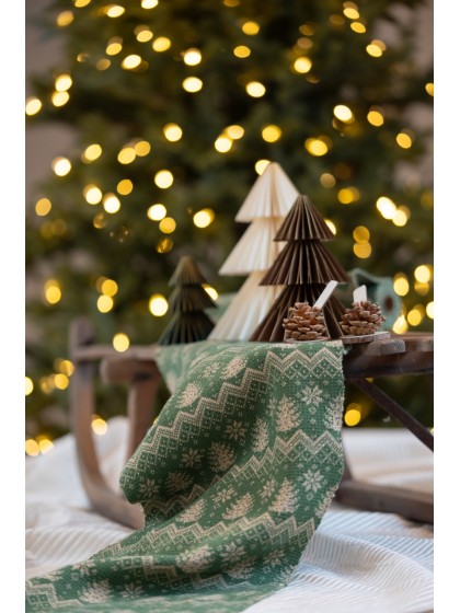 SET 4 PINE CONE TABLE PLACE HOLDERS AROUND DIA 4.5CM X 4.5CM