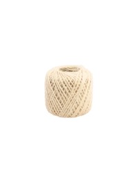 BOBINE FIL JUTE BLANC 2MM X 30M