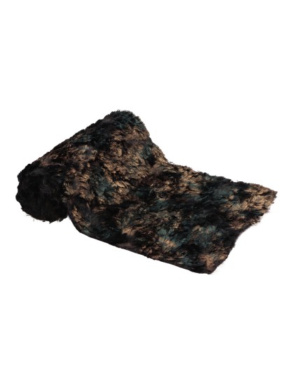 TISCHLÄUFER KUNSTFELL EFFEKT RINDE D\'BAUM 26CM X 3M