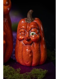 SMALL SIZE FACE PUMPKIN 8.5CM X 9CM X 14.4CM