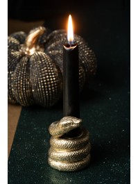 GOLD SNAKE CANDLE HOLDER DIA 5.5CM X 7.5CM