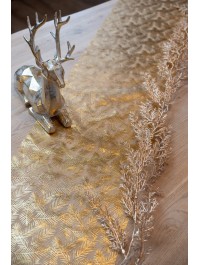 GIRLANDE TANNE ÄSTE GOLD 150CM X 20CM X 1CM