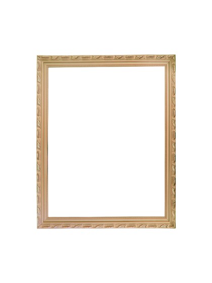 CADRE BOIS OR MOULURE 57CM X 67CM