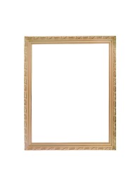 HOLZRAHMEN GOLD  57CM X 67CM