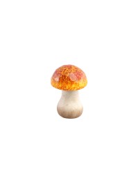 MINI PILZ TERRAKOTTA ORENGEL DIA 6CM X 8.5CM