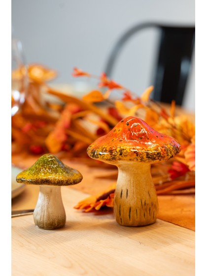 PILZ TERRAKOTTA ROT 12CM X 11.5CM X 13.5CM