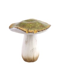 PILZ TERRAKOTTA GRÜN 19CM X 19CM X 18.5CM