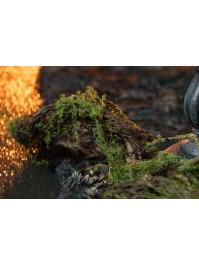 BRANCH WITH MOSS 75CM