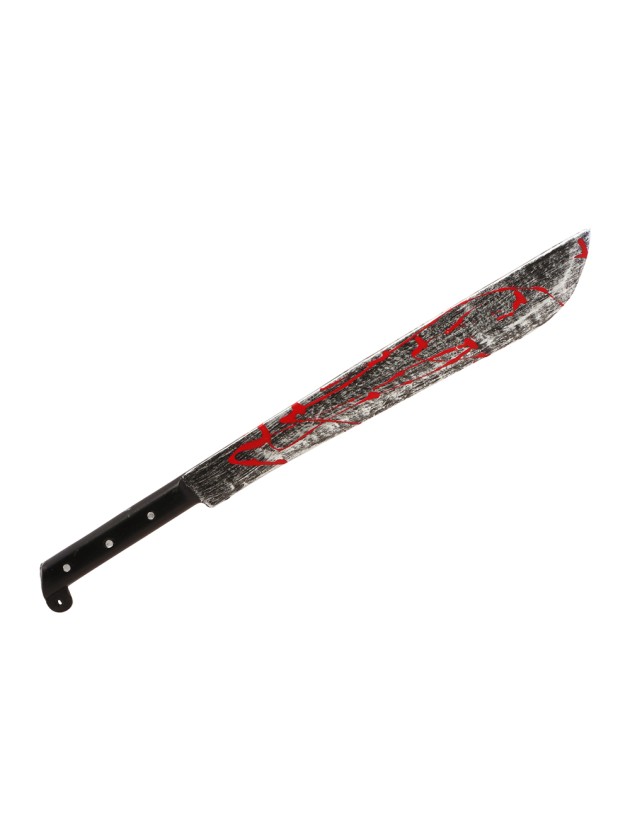 MACHETE BLUTVERSCHMIERT IN SCHAUM 5.5CM X 2CM X 58CM