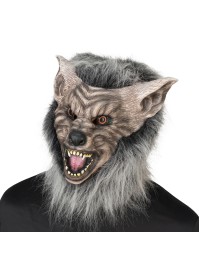 MASKE LATEX WERWOLF 29CM X 32CM X 30CM