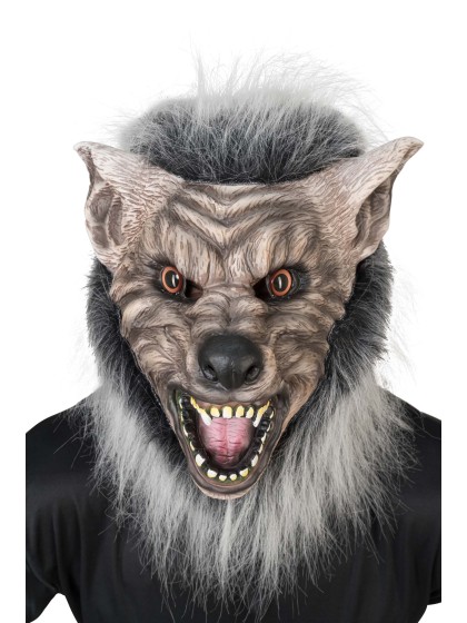 LATEX MASK WEREWOLF 29CM X 32CM X 30CM