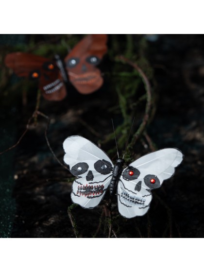 SCHMETTERLEINENG FLÜGEL TOTENKOPF PINCER - 4 SORT. 13CM X 1.5CM X 10CM