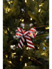 3 SCHLEIFEN PVC CANDY STRIPES 10.5CM X 11CM