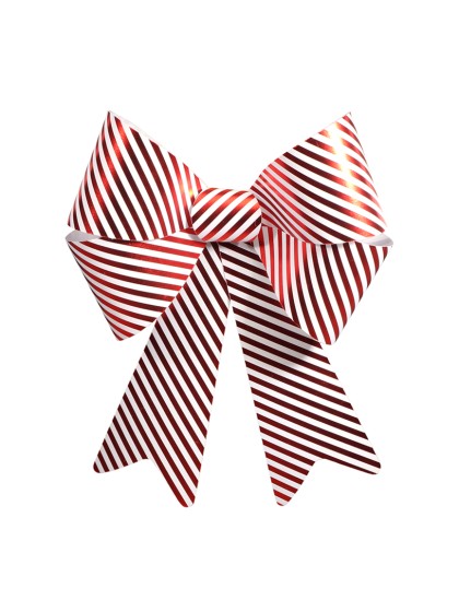 1 SCHLEIFE PVC CANDY STRIPES 50.8CM X 66CM