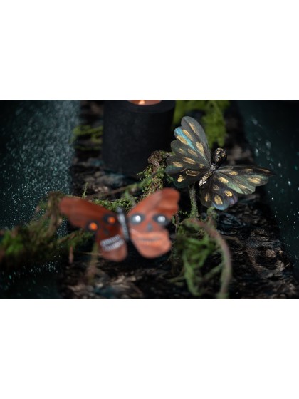 SCHMETTERLEINENG AUS WALD TOTENKOPF PINCER 13.5CM X 2CM X 10CM