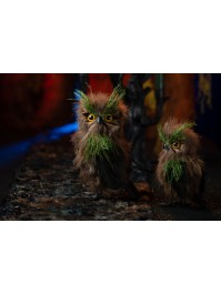 HIBOU DE FORET PETIT 9CM X 8CM X 15CM