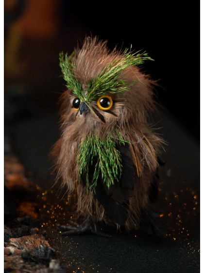 SMALL SIZE FOREST OWL 9CM X 8CM X 15CM