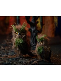 MEDIUM SIZE FOREST OWL 12CM X 10CM X 20CM