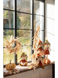 NATURAL AUTUMN ARTIFICIAL WREATH DIA 60CM X 10CM