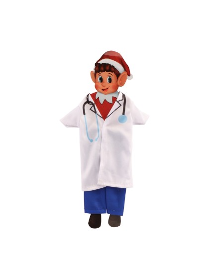 DEGUISEMENT DOCTEUR POUR LUTIN FARCEUR 10CM X 0.5CM X 24CM
