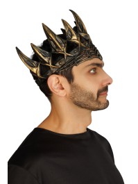 GOLD FOAM CROWN 58CM X 1.5CM X 18CM