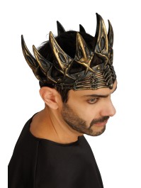 GOLD FOAM CROWN 58CM X 1.5CM X 18CM