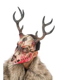 BLOODY HORN BEAST FOAM MASK 38CM X 20CM X 44CM