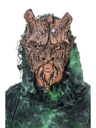MASKE SCHAUM ZAUBERER AUS WALD 27CM X 12CM X 31CM