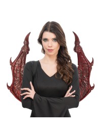 RED DEMON FOAM WINGS 74CM X 62CM X 3CM