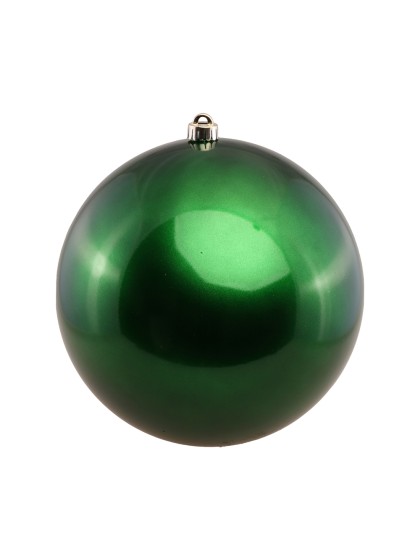 GREEN PS XMAS BALL SATIN EFFECT DIA 30CM