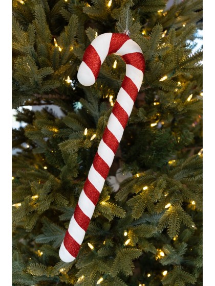 CANDY CANE A SUSPENDRE CANDY STRIPES 12.7CM X 4CM X 50.8CM