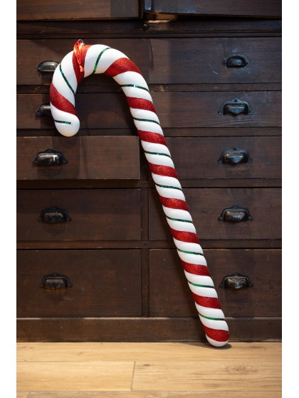 ZUCKERSTENGEL XL AUFHÄNGEN CANDY STRIPES 25.4CM X 5CM X 91.5CM