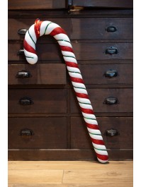 ZUCKERSTENGEL XL AUFHÄNGEN CANDY STRIPES 25.4CM X 5CM X 91.5CM